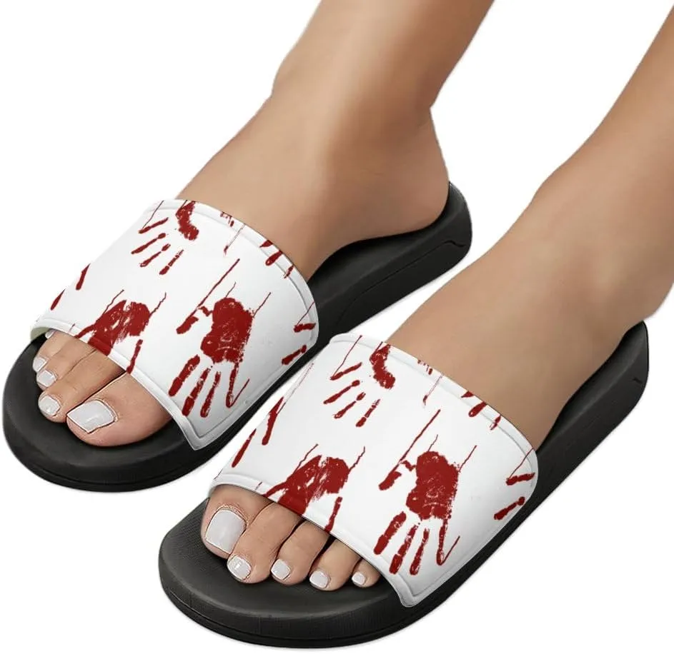 Unisex Slides for Women Men, Comfortable Slippers Slides, Non-slip Shower Shoes House Fashion Thick for Indoor & Outdoor（23072504）