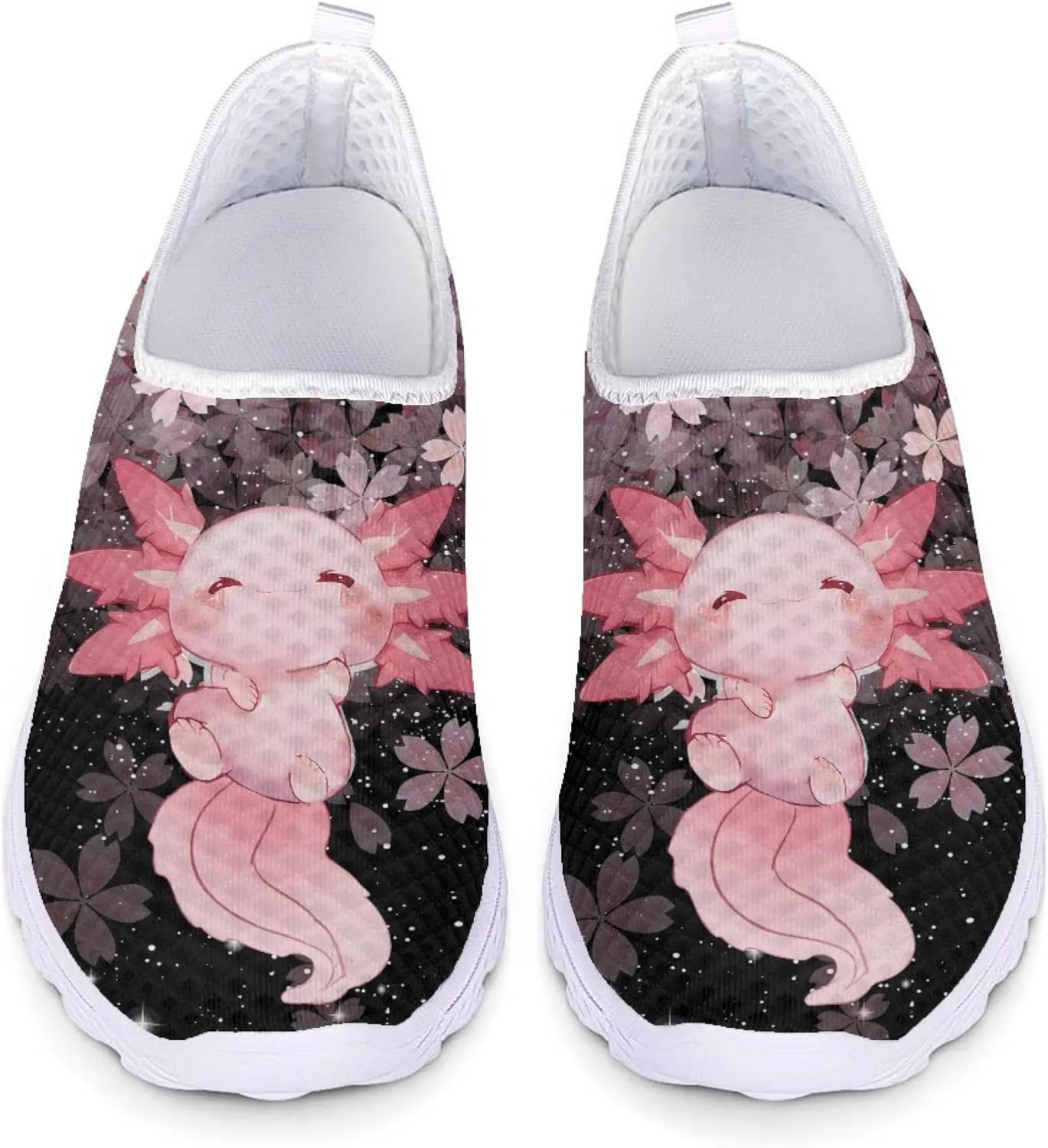 Upetstory Women Trainers Gym Running Shoes Lightweight Slip-On Walking Sneakers US6-10