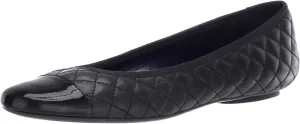 VANELi Womens Serene Quilted Slip On Ballet Flats Casual - Blue - Size 9.5 N