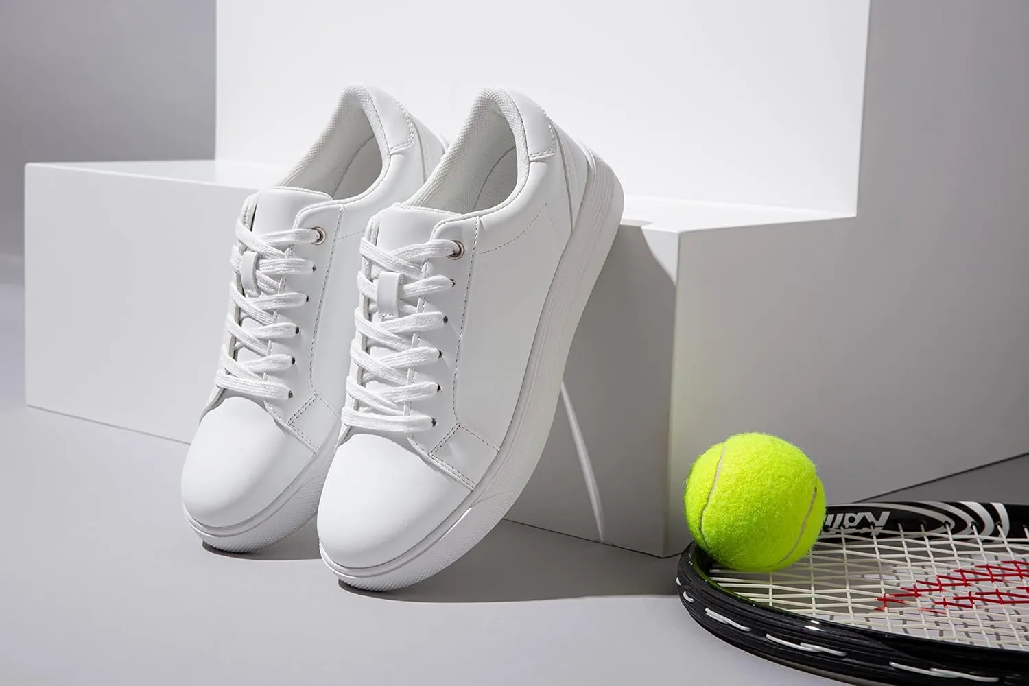 Vepose Women's 8012 Lace Up Classic Fashion Sneakers Comfortable Cute Shoes