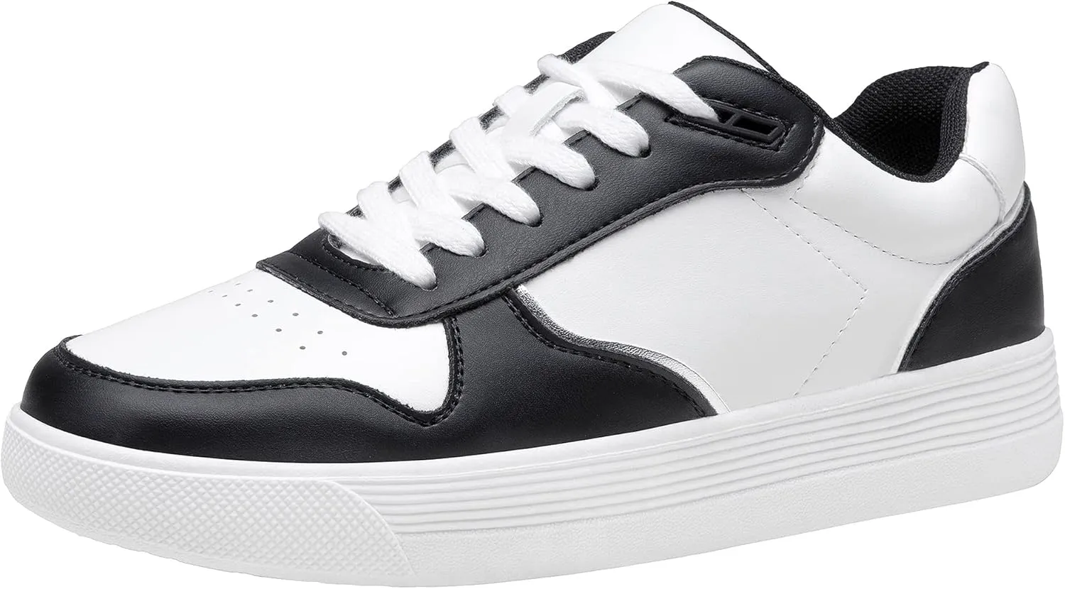 Vepose Women's Fashion Sneakers, Lace up Casual Sneakers with Arch Support, 8001 - Tennis Walking Dress Shoes for Lady