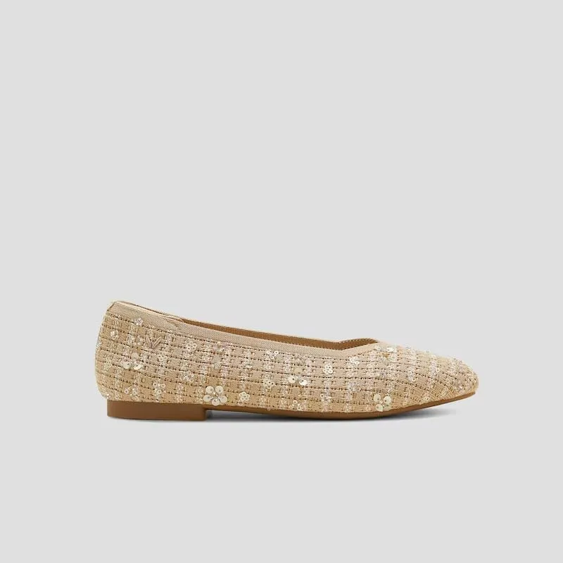 VIVAIA Margot 2.0 Women's Casual Flats Slip on Washable Ballet Flats Shoes Comfortable Square-Toe Style