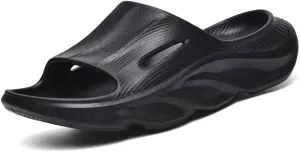 VIYEAR Womens Mens Recovery Slides with Comfortable Plantar Fasciitis Arch Support,Unisex Orthotic Walking Thick Cushion Sport Sandals Reduces Stress on Feet