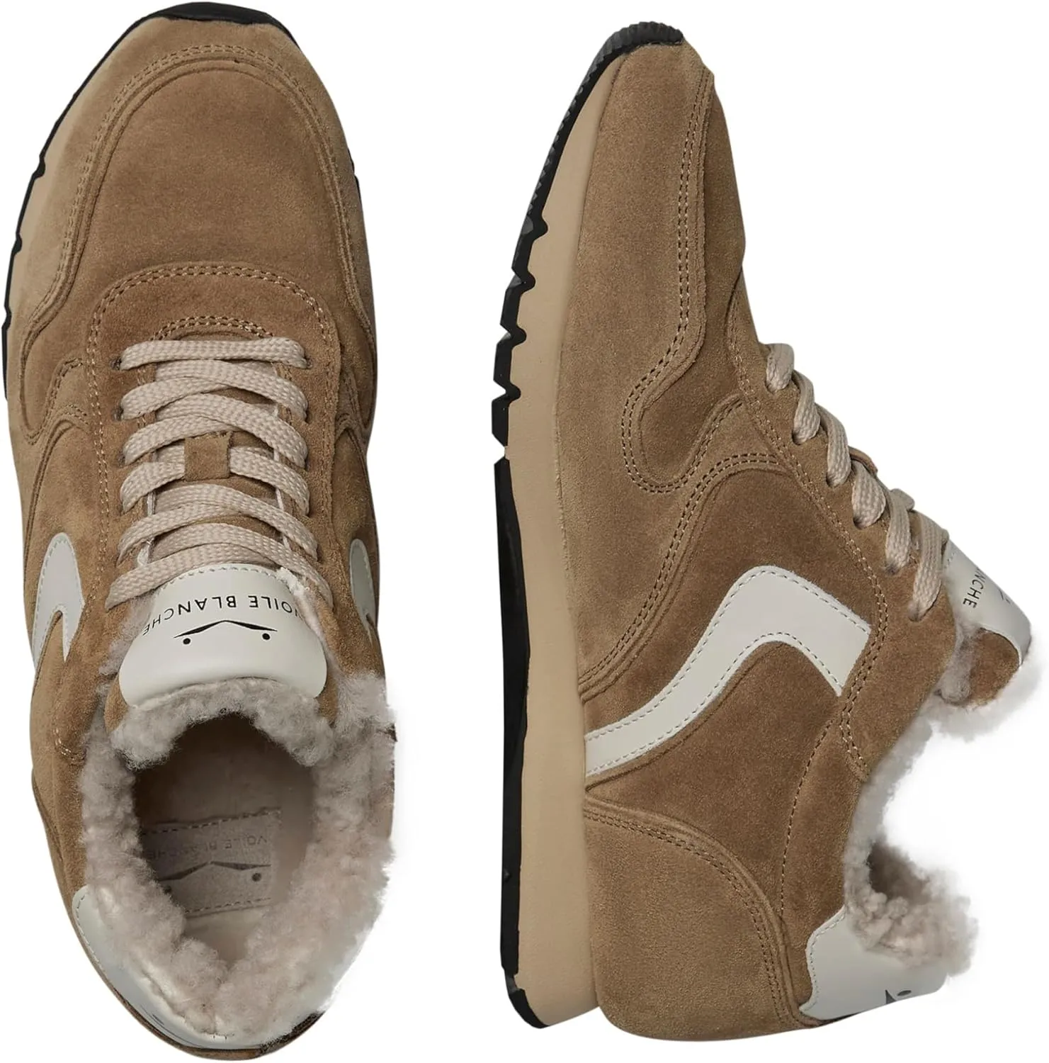VOILE BLANCHE Women's Julia Shearling Trainers