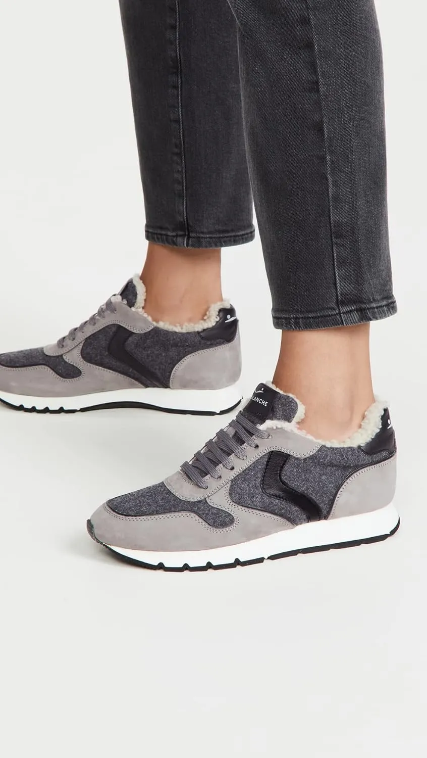 VOILE BLANCHE Women's Julia Shearling Trainers