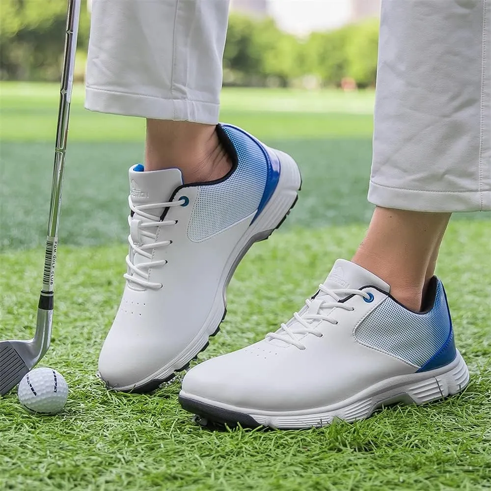 Waterproof Golf Shoes for Men Spikeless Outdoor Golf Sport Training Sneakers Classic Mens Golf Trainers Size 13 14 …