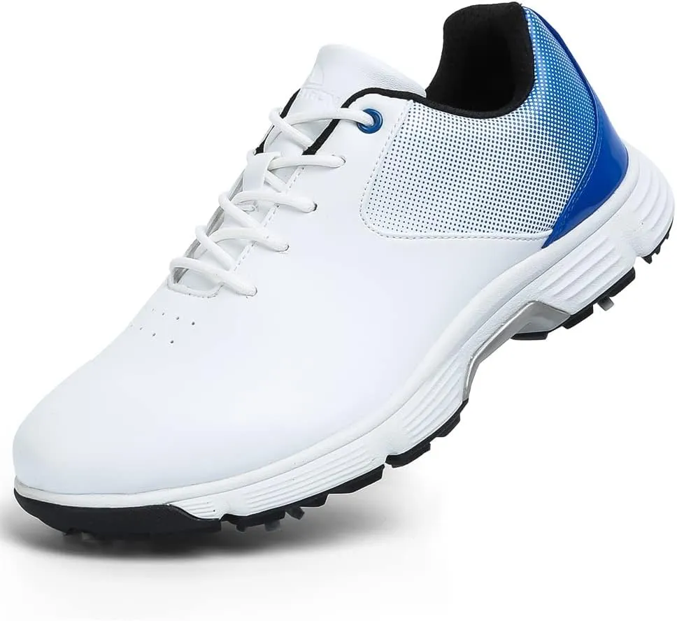 Waterproof Golf Shoes for Men Spikeless Outdoor Golf Sport Training Sneakers Classic Mens Golf Trainers Size 13 14 …