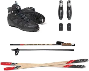 Whitewoods Whitetail Adult Metal Edge Cross-Country NNN Ski Package - Skis, Boots, Bindings, Poles | 170CM (for Skiers 131-155 lbs.)
