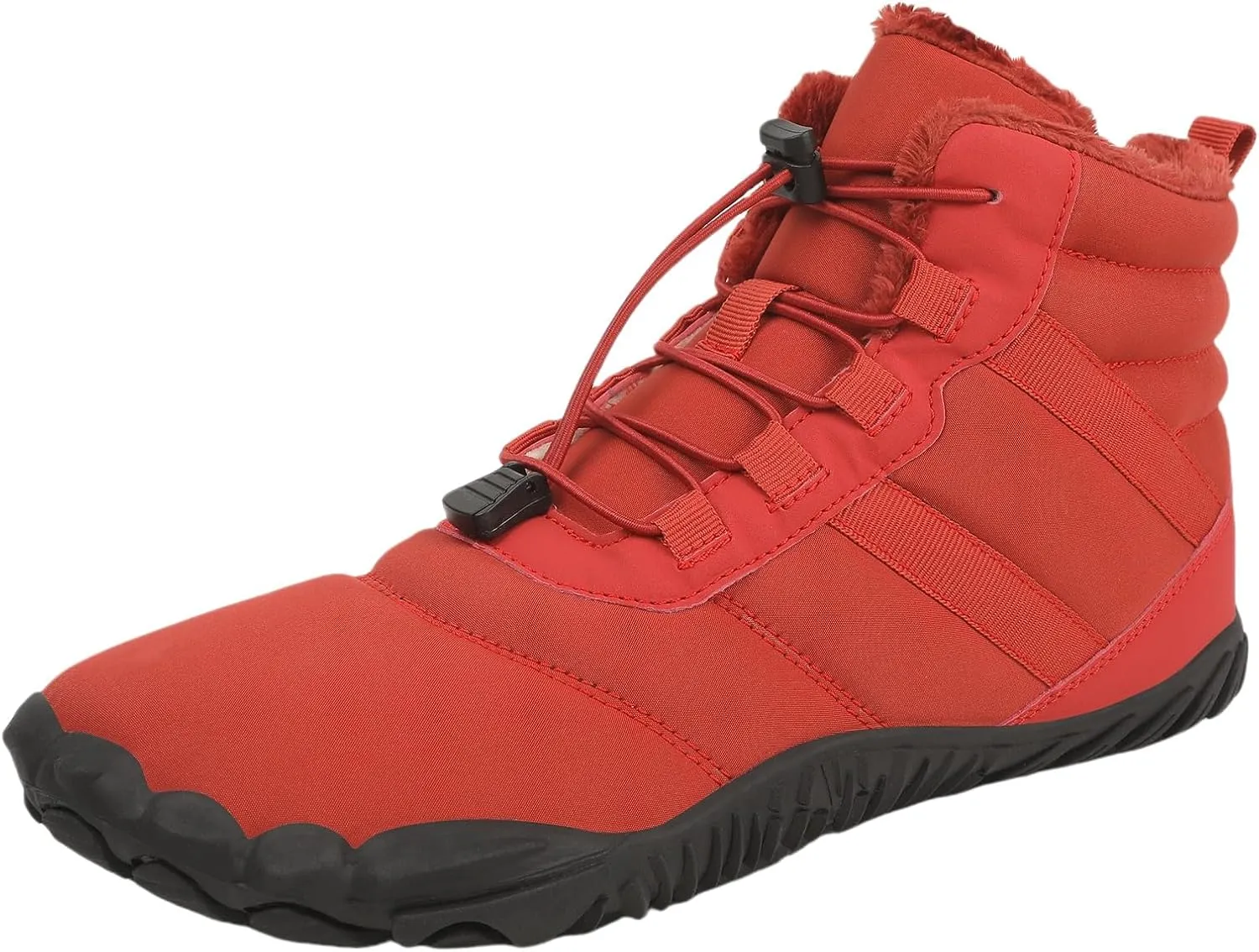 Winter Snow Boots for Women & Men | Minimalist Winter Snow Boots Barefoot | Warm Ankle Booties | Zero Drop Sole | Wide Toe Box | Slip on Sneakers | Waterproof Fur Lining Warm Snow Ankle Boots