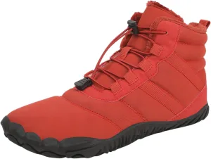 Winter Snow Boots for Women & Men | Minimalist Winter Snow Boots Barefoot | Warm Ankle Booties | Zero Drop Sole | Wide Toe Box | Slip on Sneakers | Waterproof Fur Lining Warm Snow Ankle Boots