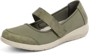 Women Orthopedic Mary Jane Flats Comfortable Bunions Walking Shoes Round Toe Lightweight Orthotic Shoes with Arch Support