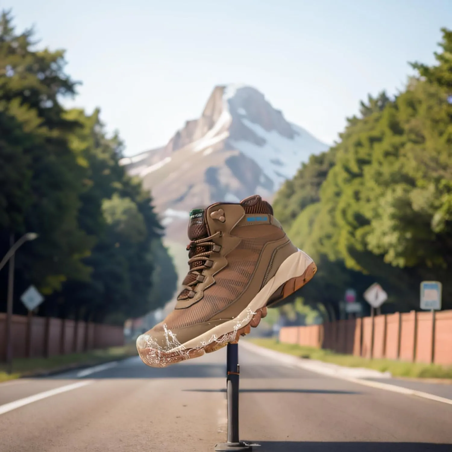 Women Waterproof Hiking Boots Breathable Soft Lined Booties Non Slip Trail Shoes for Outdoor Walking Trekking Camping