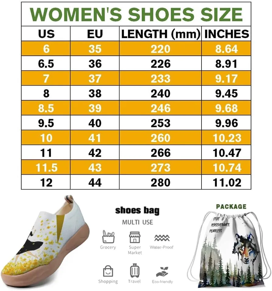Women's Blossom Slip On Soft Shoes Colorful Comfortable Lightweight Art Travel Sneakers Casual Vibrant Floral Everyday Loafers