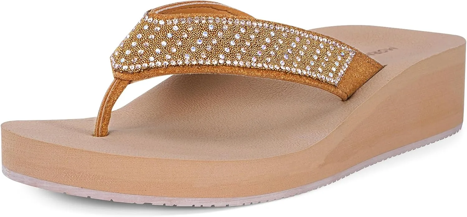 Womens Braid Comfortable Arch Support Flip Flops Soft Cushion Yoga Foam Beach Thong Sandals
