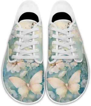 Women's Butterfly Leisure Dance Shoes Business Loafers Flats Walking Outdoor Sneaker for Travel