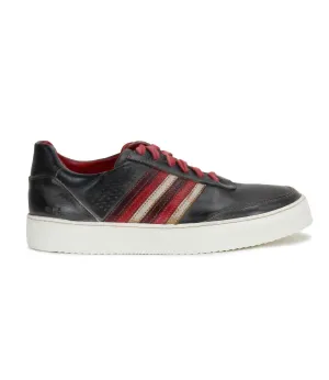 Women's Carrington Leather Sneakers In Black Multi
