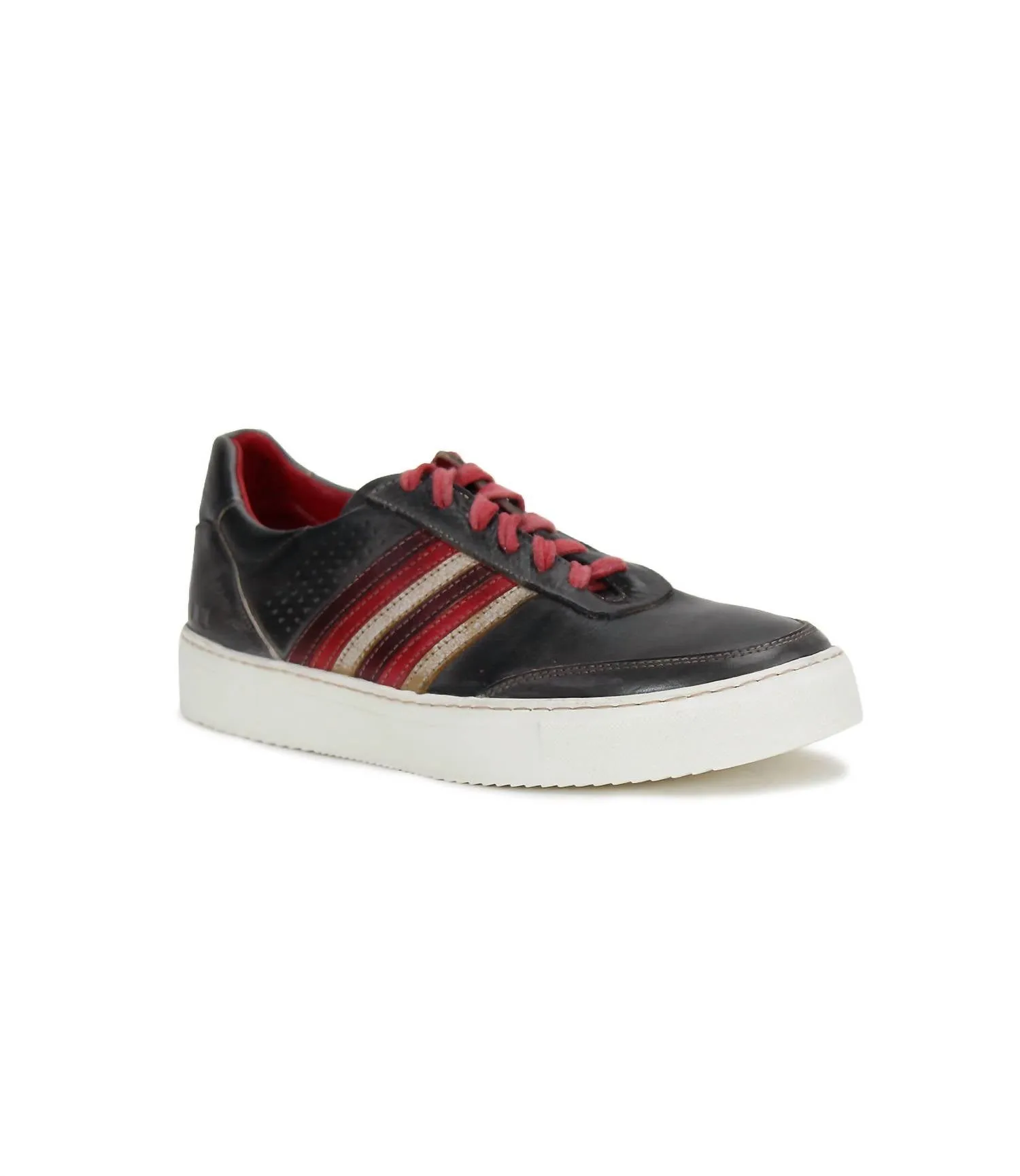 Women's Carrington Leather Sneakers In Black Multi