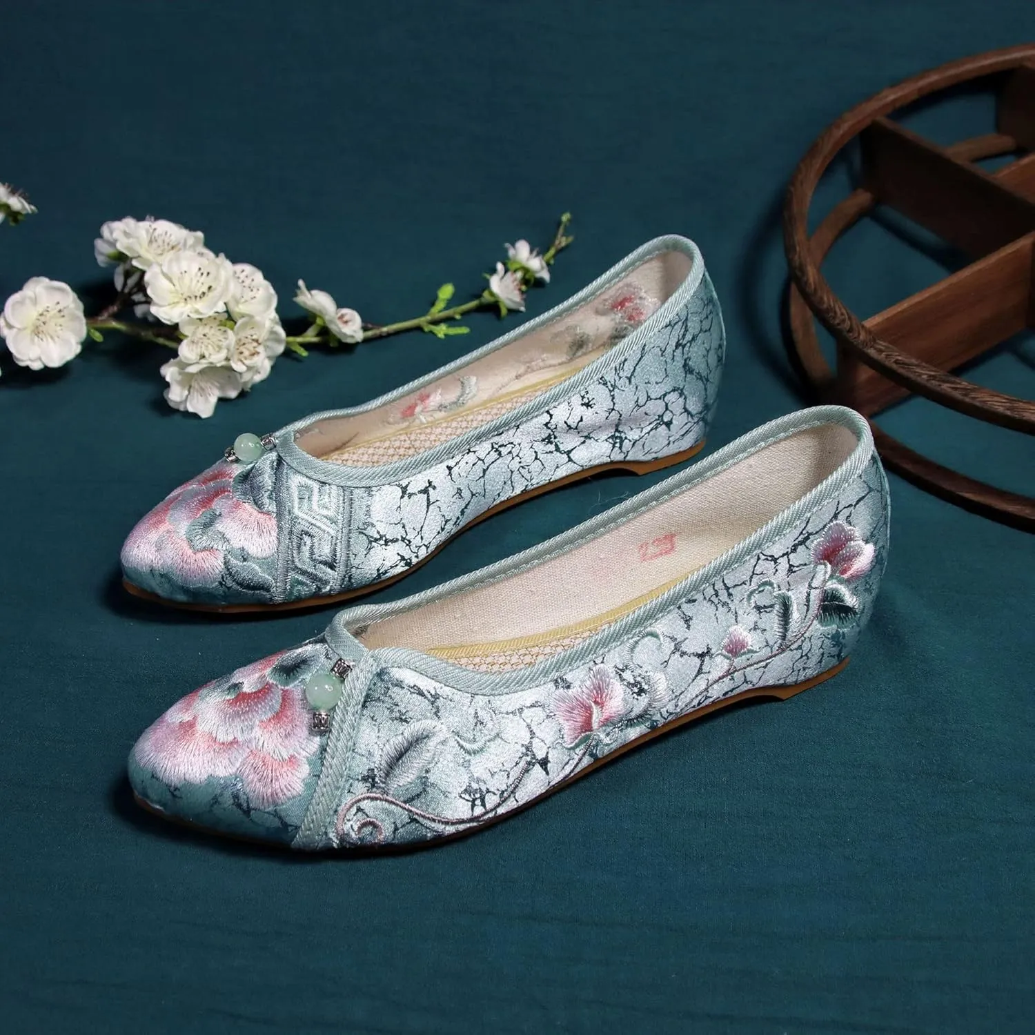 Women's Classic Ballet Flat Flats Shoes Pointed Toe Slip On