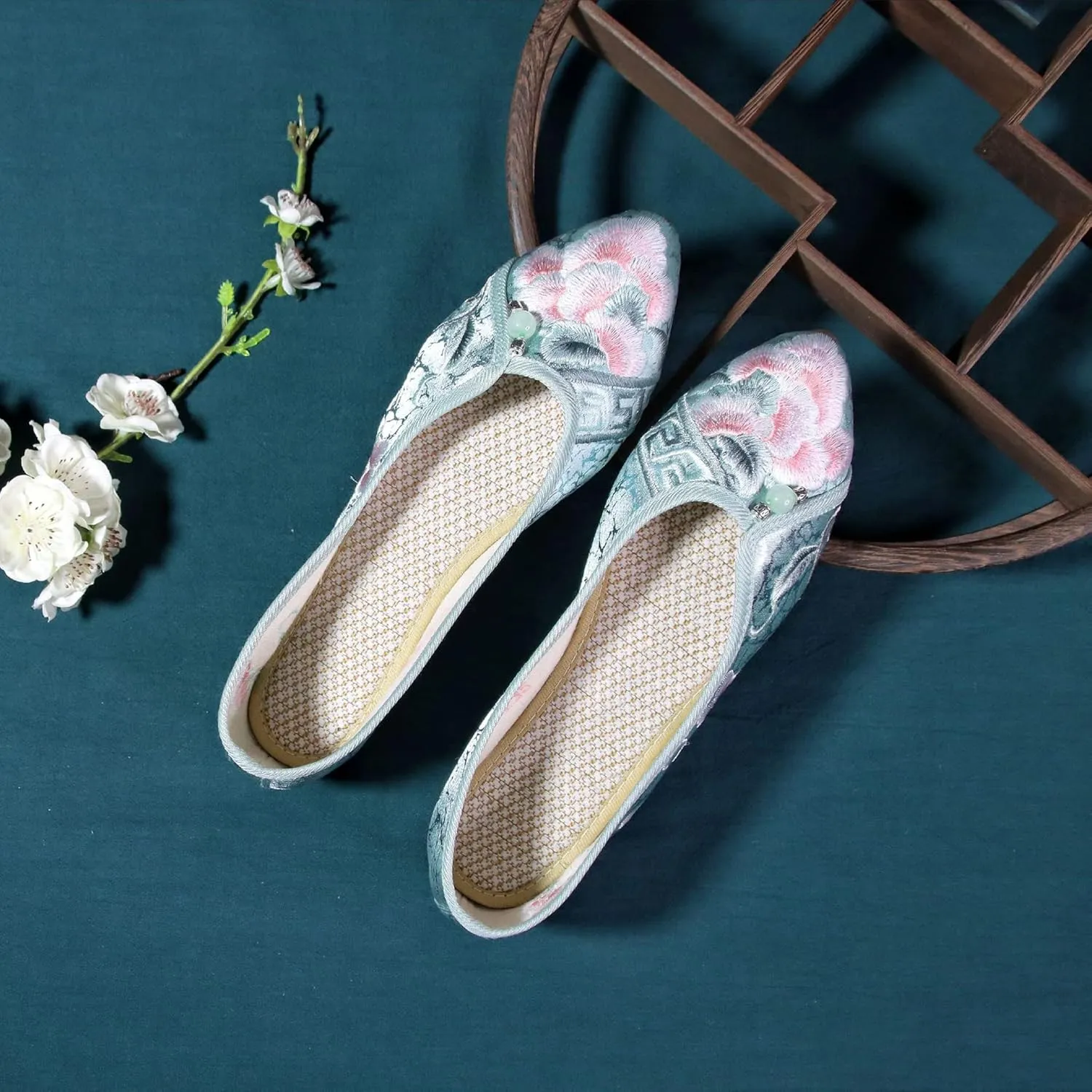 Women's Classic Ballet Flat Flats Shoes Pointed Toe Slip On