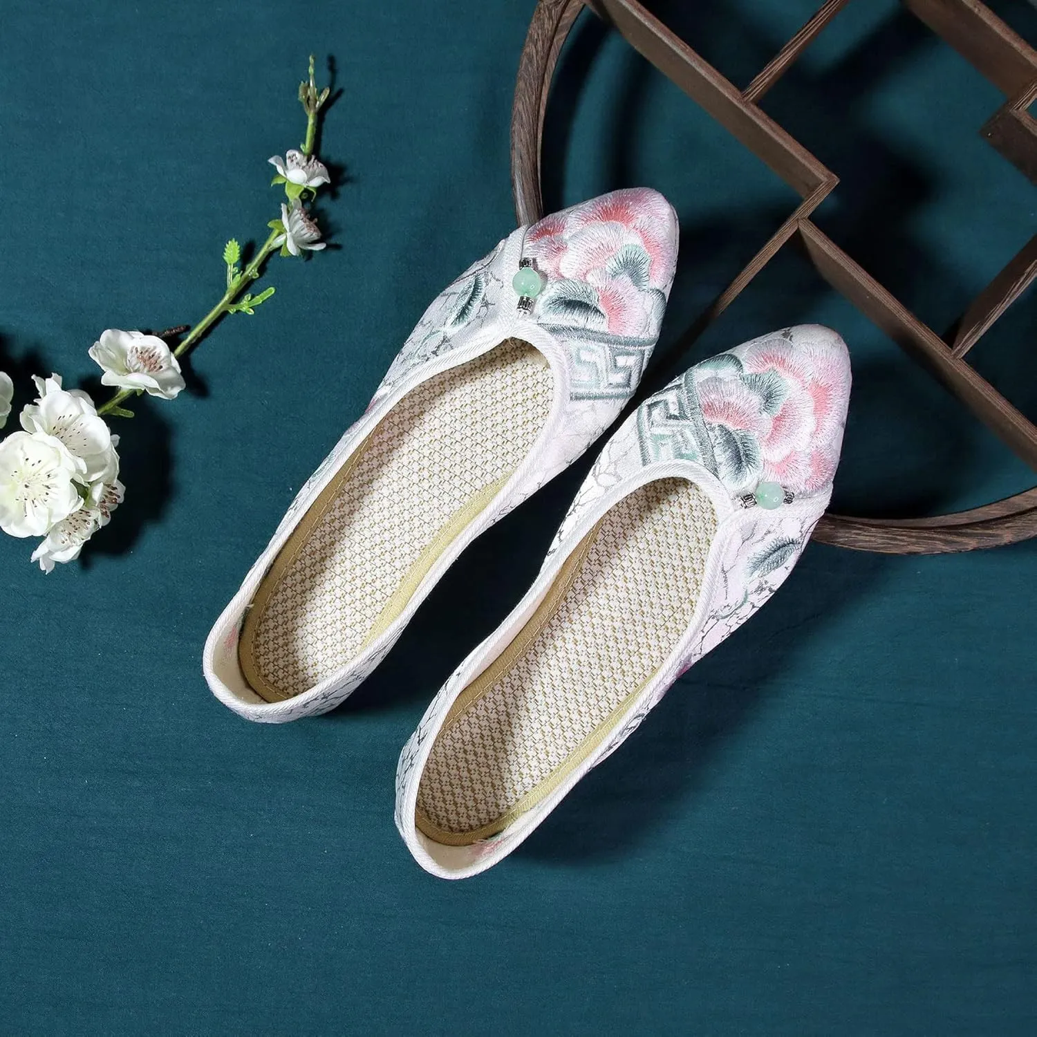 Women's Classic Ballet Flat Flats Shoes Pointed Toe Slip On