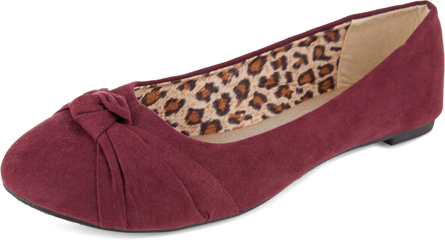 Women's flats with knot front Cute Ballet Flats for Women Casual or Dressy shoes for women Comfortable flats womens shoes