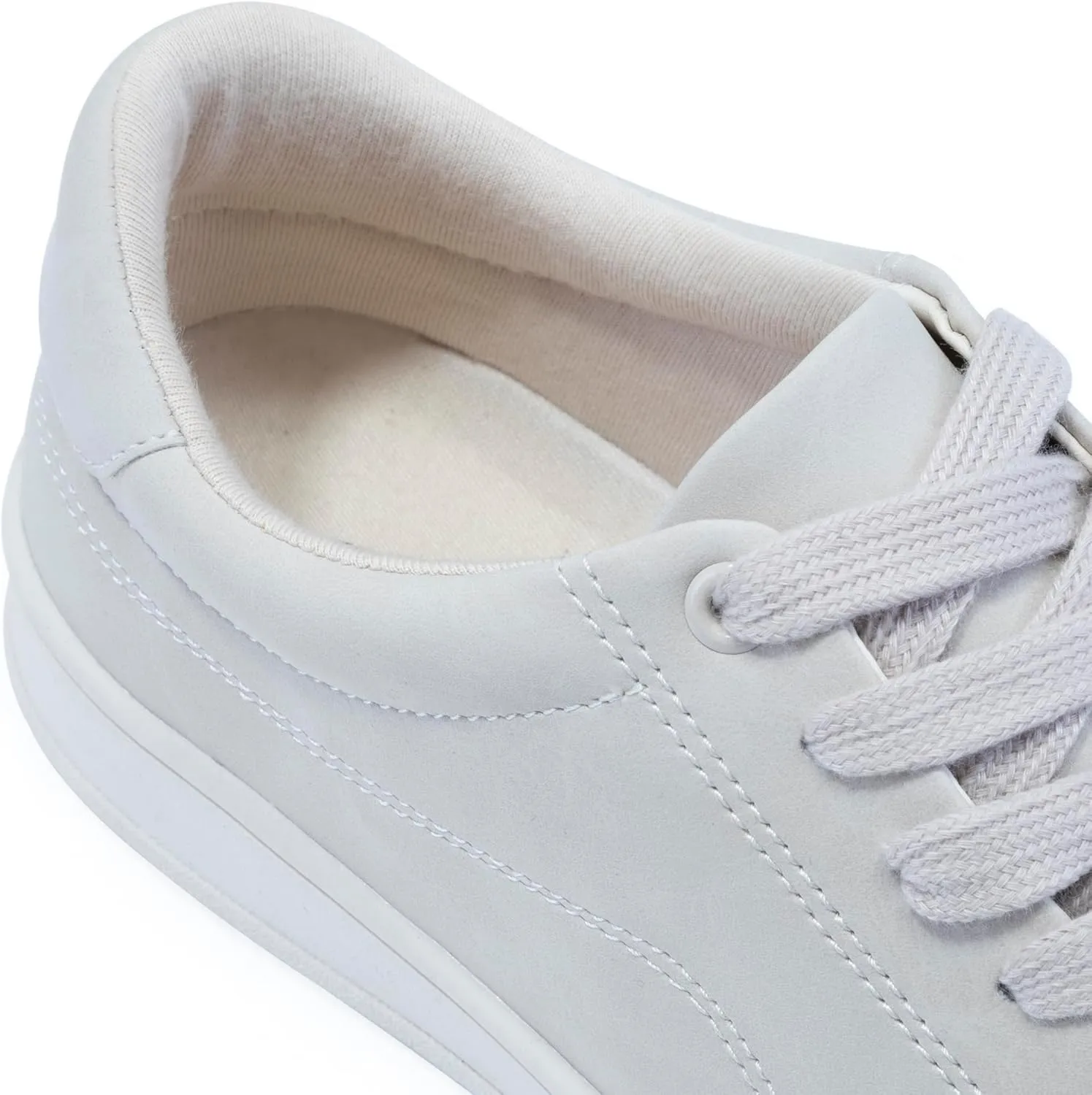 Women's Lace Up Trendy Sneaker Classic Fashion Low Top Walking Shoes