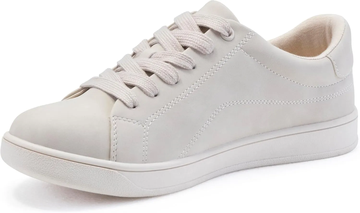 Women's Lace Up Trendy Sneaker Classic Fashion Low Top Walking Shoes