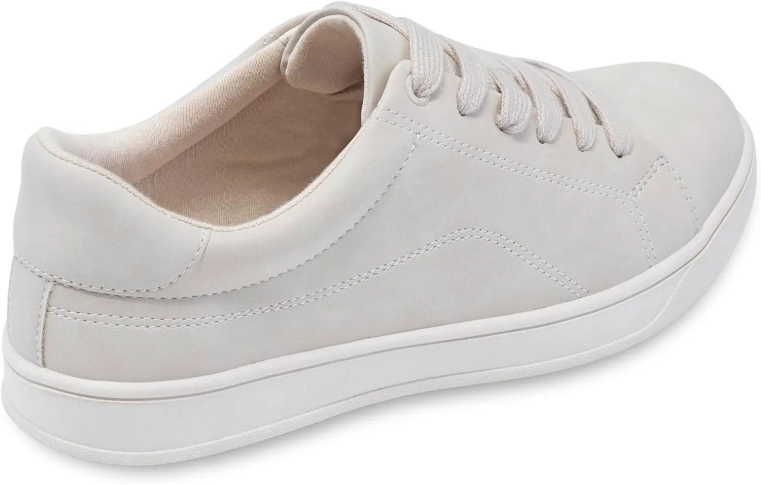 Women's Lace Up Trendy Sneaker Classic Fashion Low Top Walking Shoes