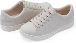 Women's Lace Up Trendy Sneaker Classic Fashion Low Top Walking Shoes