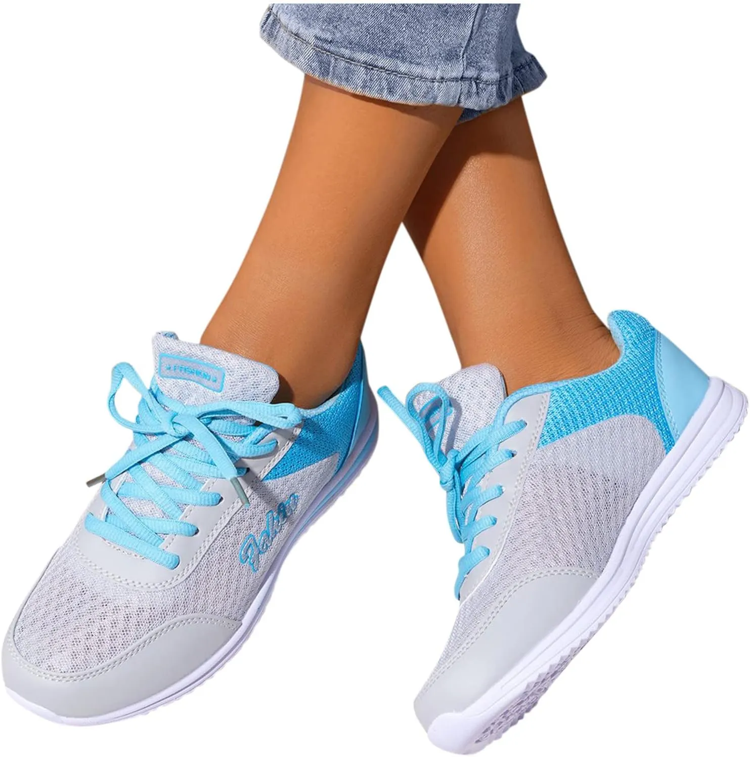 Women's Lace Up Walking Running Shoes Tennis Casual Mens Running Shoes Gym Woman Shoes Casual Platform Sneakers Slip On Tennis Shoe Trainers Shoe