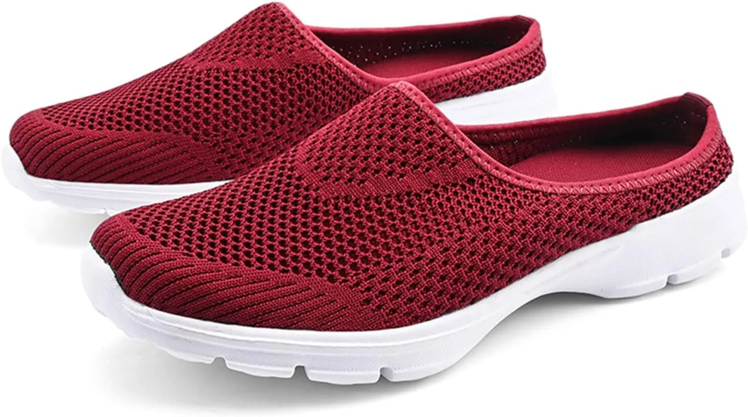 Women's Orthopedic Clogs Lightweight Platform Sandals Breathable Mesh Walking Mules Slip-On Slippers Sport Sandals