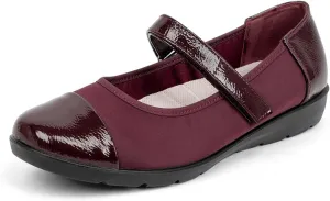 Women’s Orthopedic Mary Jane Flats Round Toe Comfortable Bunions Walking Shoes Dressy Orthotic Work Shoes with Arch Support