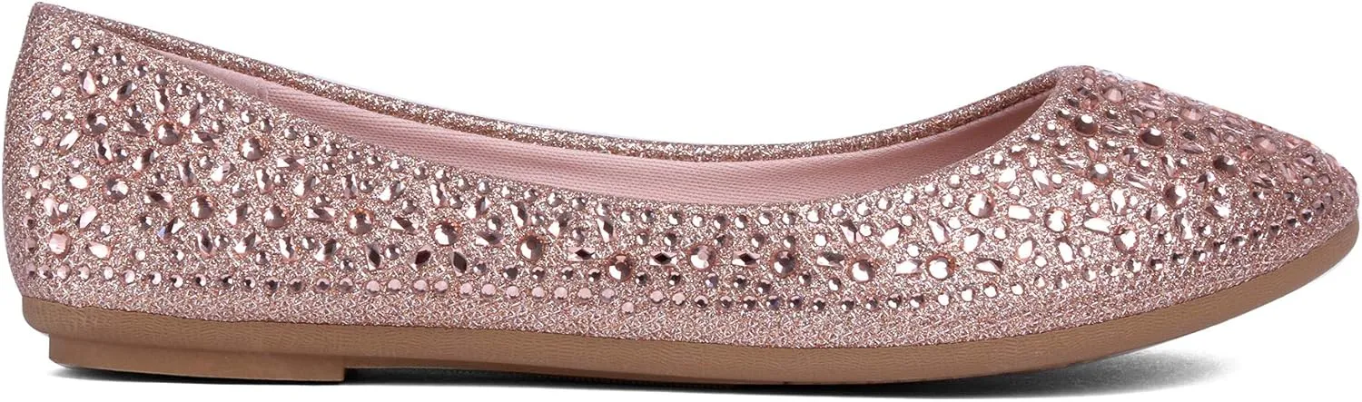 Women's Round Toe Slip-on Ballet Flats Shoes