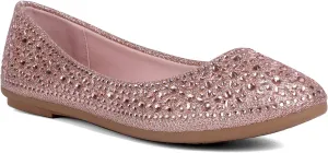 Women's Round Toe Slip-on Ballet Flats Shoes