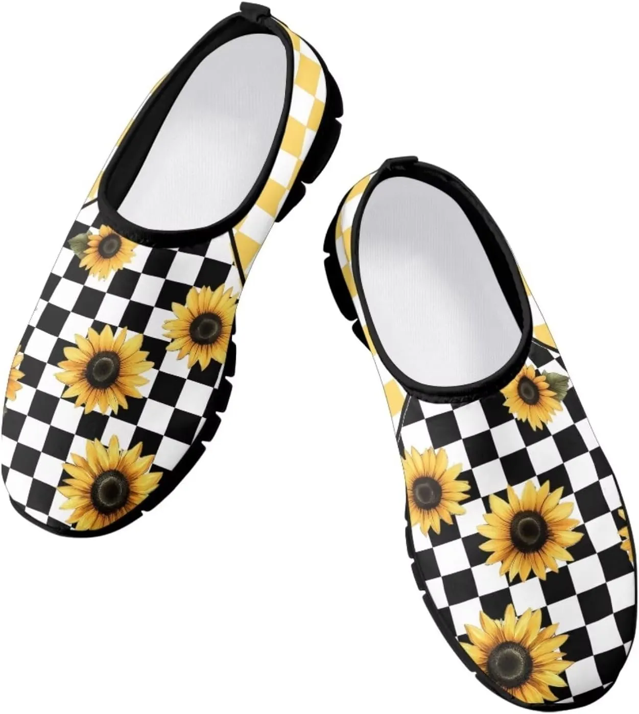 Women's Slip on Shoes Casual Mesh Business Loafers for Work Hands Free Walking Flats Sneakers