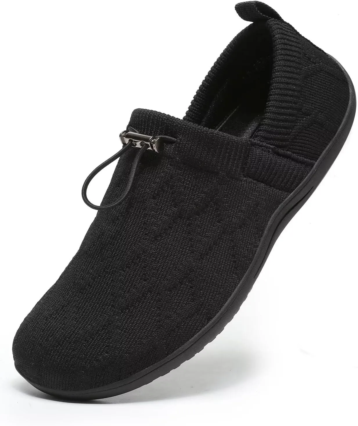 Women's Wide Toe Barefoot Minimalist Walking Shoes Comfortable Tennis Gym Athletic Flats Slip-on Sneakers