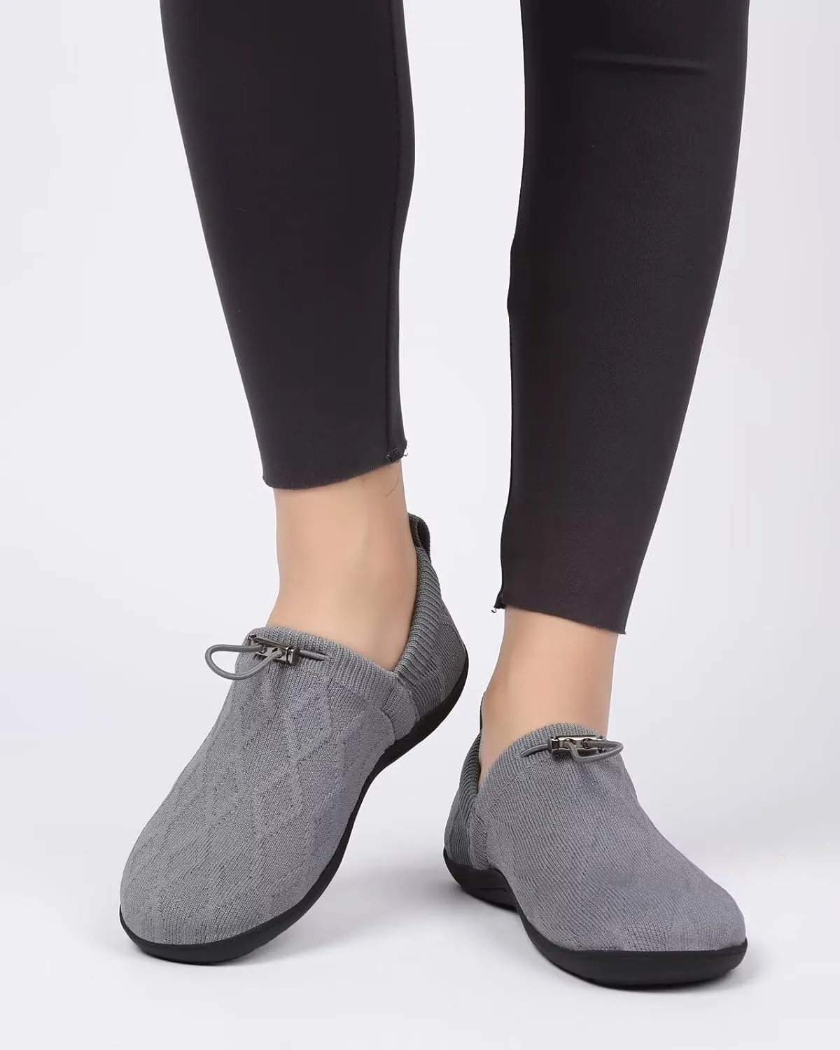 Women's Wide Toe Barefoot Minimalist Walking Shoes Comfortable Tennis Gym Athletic Flats Slip-on Sneakers