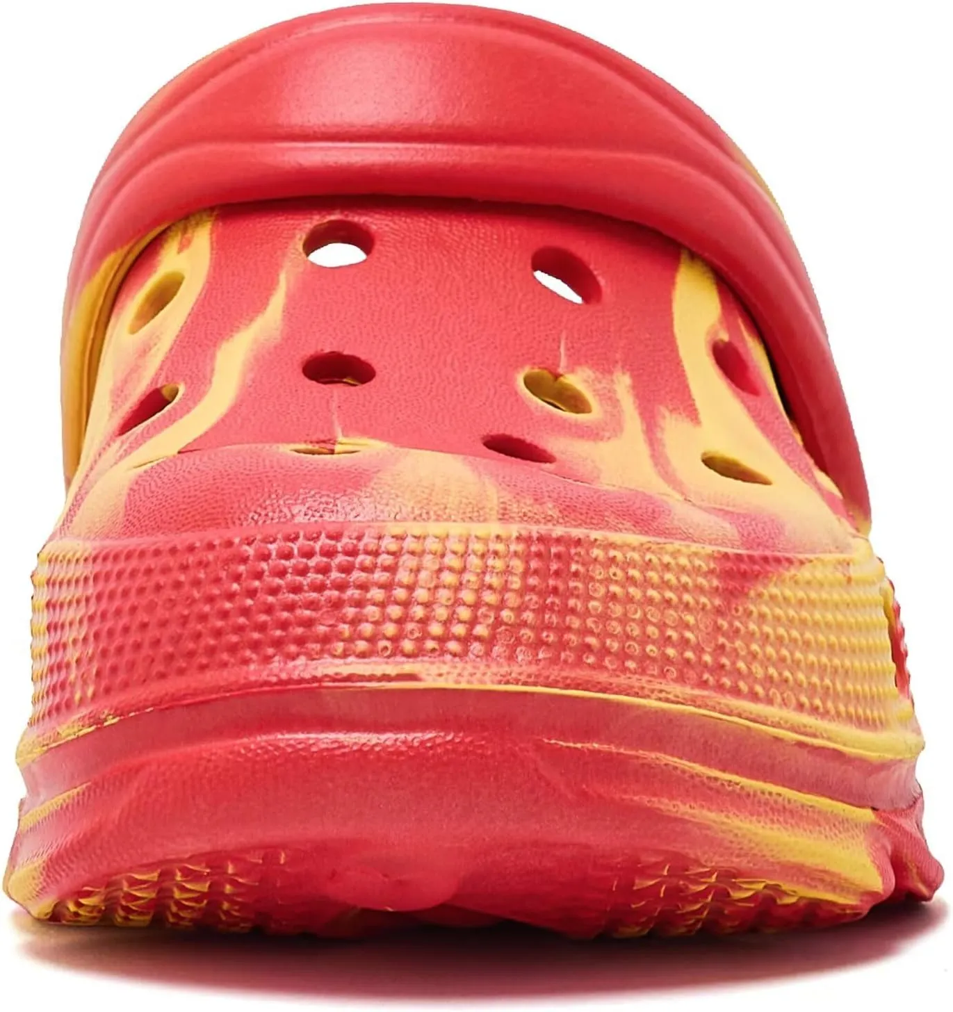 WOUEOI Kid's Tie Dye Clogs Garden Shoes Cartoon Slides Toddler Sandals Beach Slipper Girls Boys