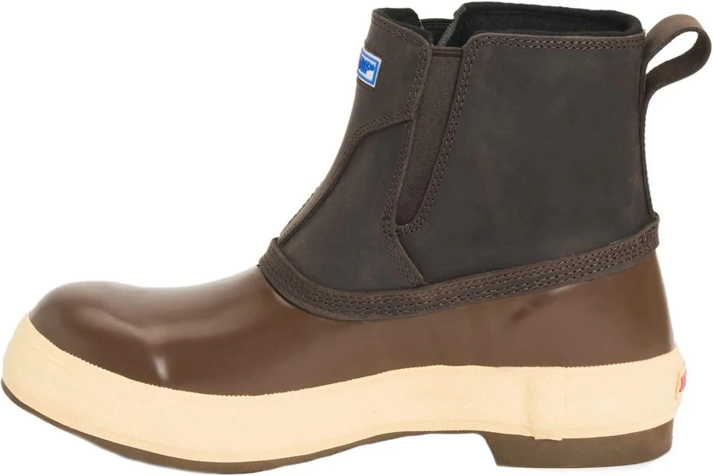 Xtratuf Men's 6" Legacy Chelsea Waterproof Weatherproof Leather Upper Slip Resistant Cushioned Ankle Deck Boots
