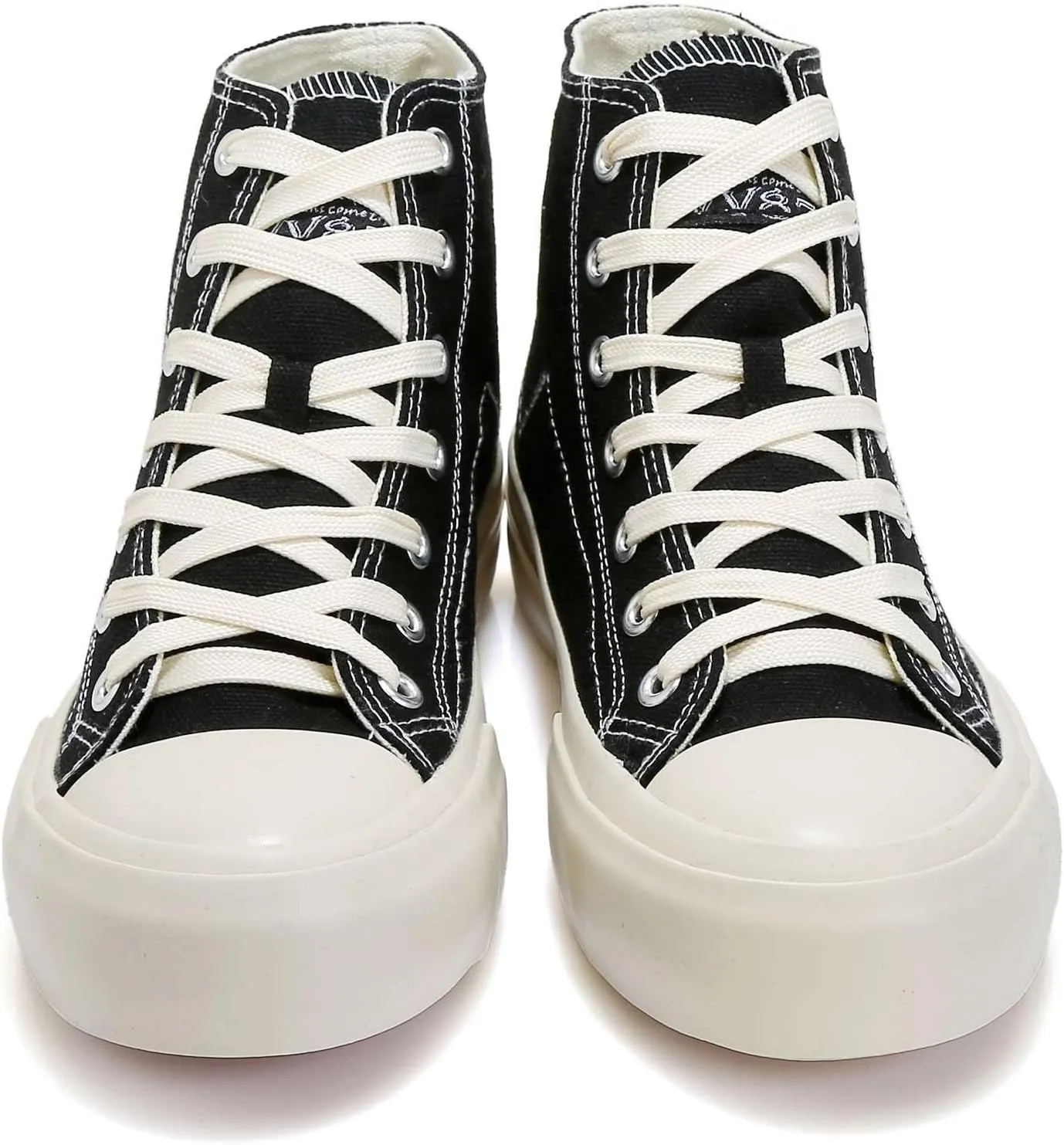 YYSPR Women’s Fashion High Top Canvas Sneakers Lace up Casual Classic Comfort Walking Shoes
