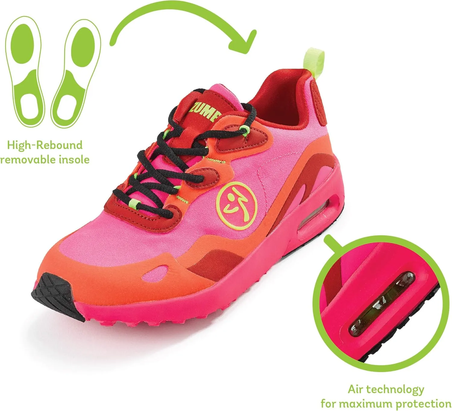 Zumba Women's Air Classic Sneaker