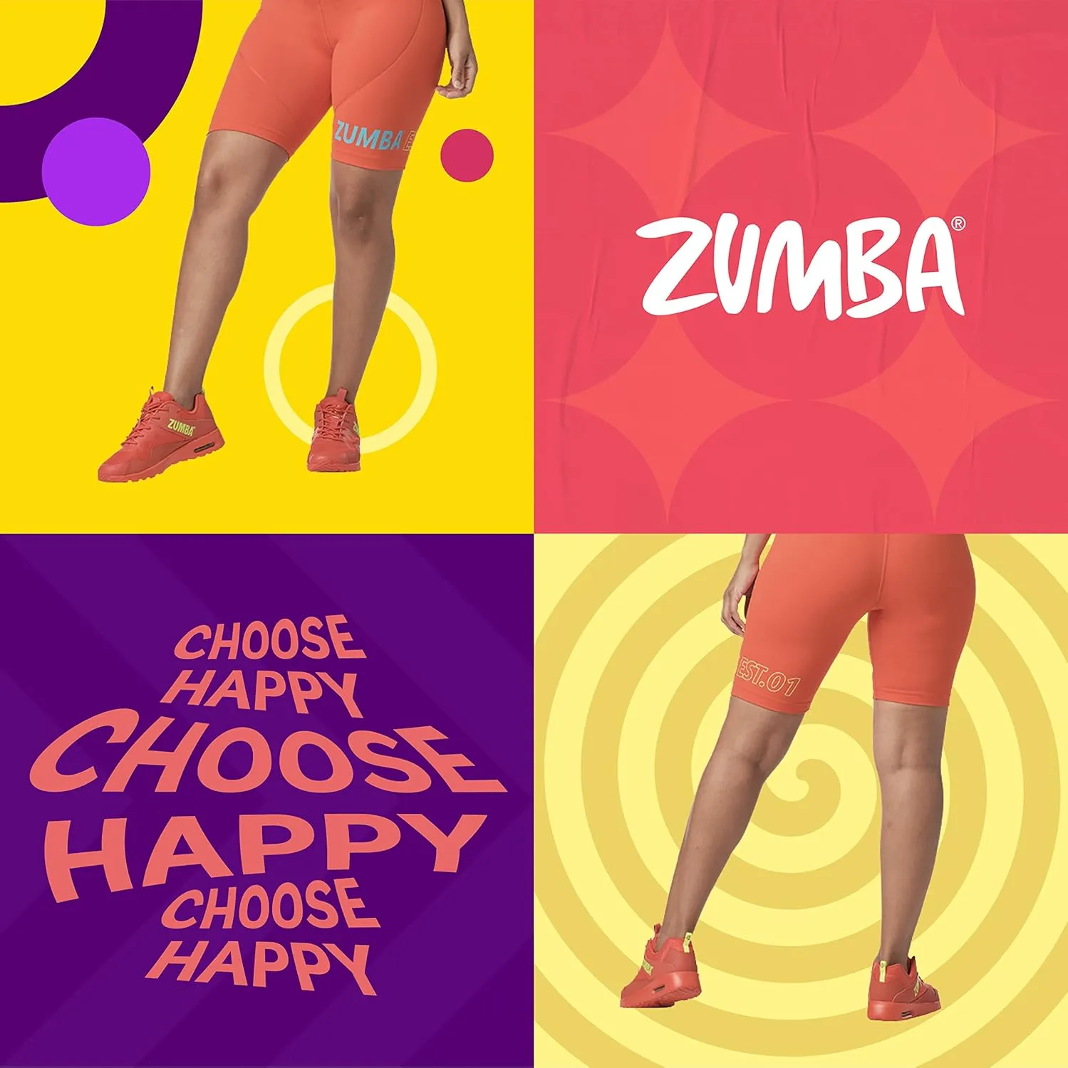 ZUMBA Women's Air Classic Sneakers, Nonslip Low-Top Dance Sneakers